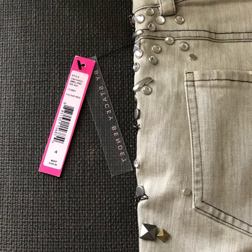 Styled Embellished Alice + Olivia jeans